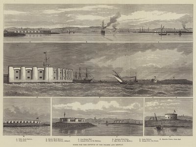 Forts for the Defence of the Thames and Medway by Henry Spernon Tozer